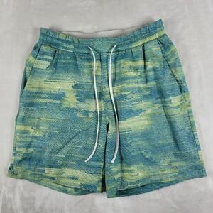 Lululemon Cross‎ Channel Short Men's Medium Green 7" Swim Beach Train LM7ATBS